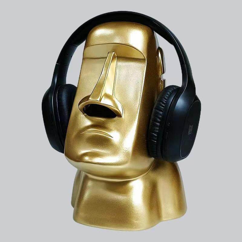 摩艾鼻子金色纸巾盒桌面摆件抽纸树脂工艺品装饰呆萌个性装饰摆件,纺织面料/辅料/配套,纺织机械配件,淘宝优惠券,粉丝福利购,淘宝优惠卷