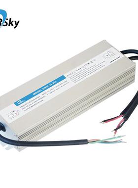 led防水电源60W100W150W200W户外工程款超薄长条防水开关电源