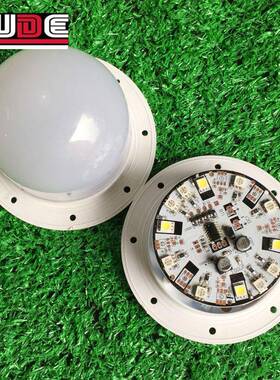LED发光灯芯户外家具装饰小夜灯102mm5V1A遥控控制16色直充可调光