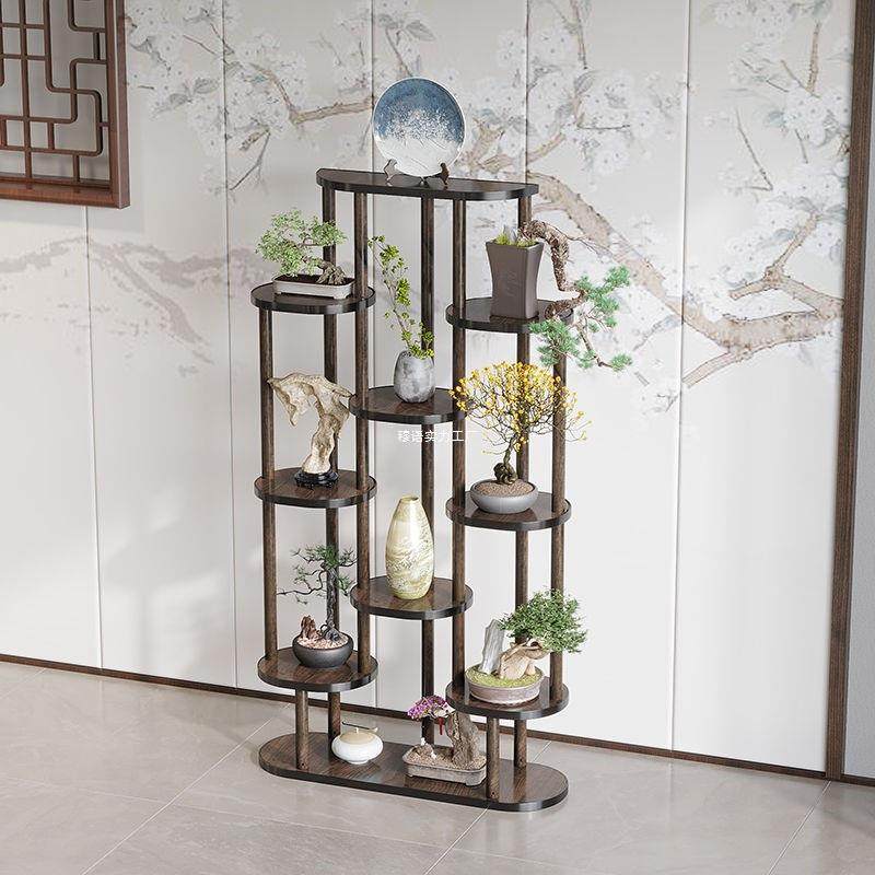 中式仿古架加高花架子室内家用古风置物架客厅阳台花盆托架子实木,畜牧/养殖物资,畜牧/养殖器械,淘宝优惠券,粉丝福利购,淘宝优惠卷