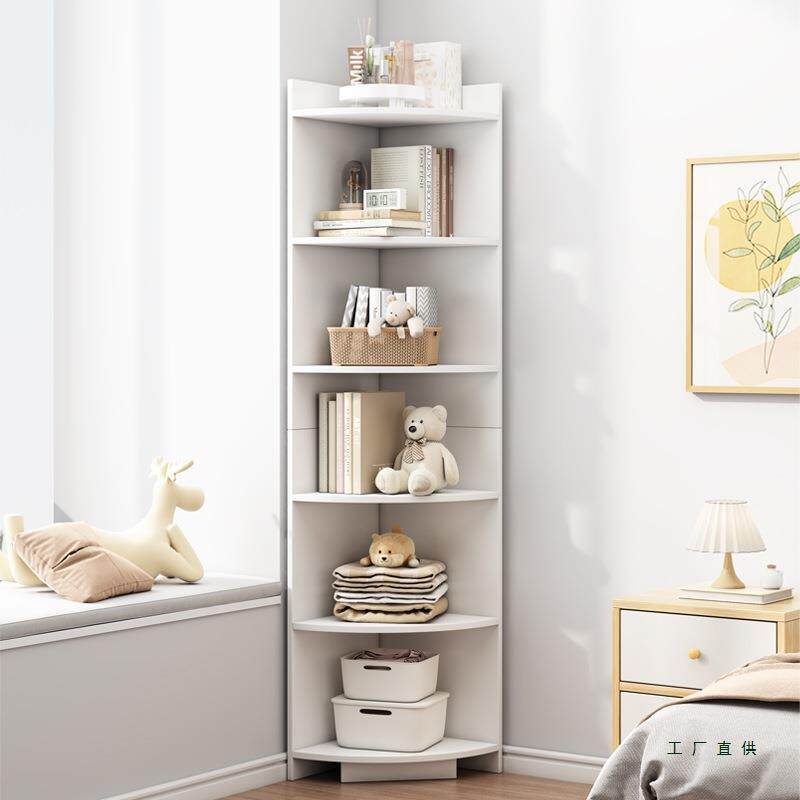 角柜转角柜墙角三角形置物架客厅卧室角落收纳边柜现代落地储物柜