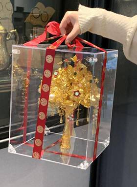 禾金色厂家直供手捧花diy高级材料中式婚礼新娘新结婚秀旗袍闺蜜