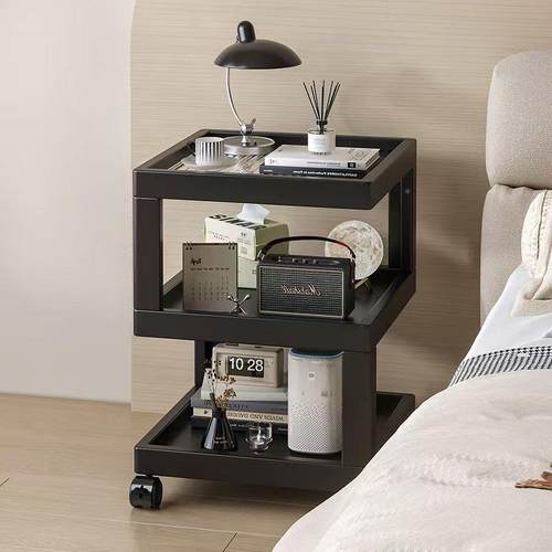 床头柜卧室小约型创代神器替移动床头置物架简多功能床边AMF意小
