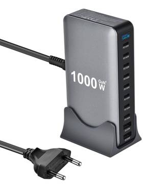 1000W氮化镓PD充电器1口多功398配能1000W适器新款9500W多口充电器