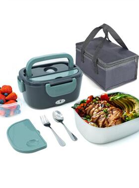 电热饭盒盒家用车载二盒合一自热便携便当上班热FSD-001族办公室