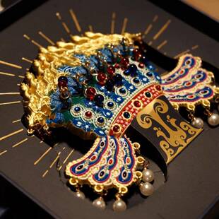 孝端皇后冠R金属冰箱贴A高颜饰值旅游凤纪F99MJ769念品国风装品送