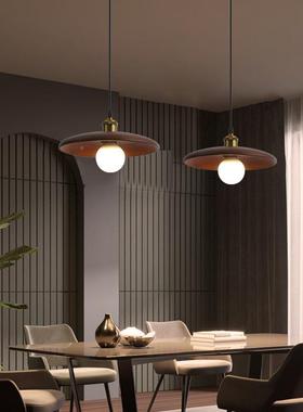 北欧餐厅吊灯民宿卧室床台头灯实复室古茶灯创意ou0871木书房吧吊