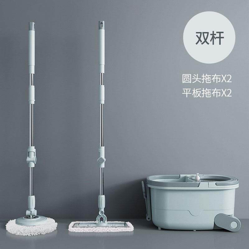 抖音网红器款免手地洗转桶拖把旋吸水拖神自动甩水家用404干湿一