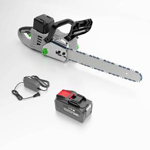 816寸高锂电锯36速 42V大功率100W超高转速业专VAK伐木砍树工厂直