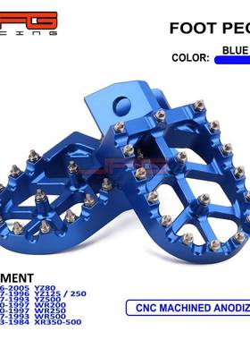 /适用于YZ80/YZ500Z490越脚野摩托车Y改装配件C广州CNCNC铝合金脚