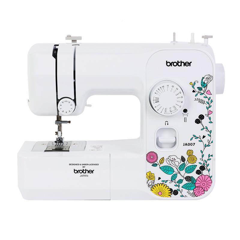 兄弟牌JA007家用电缝纫动机多能功吃锁边小JA007型厚衣车