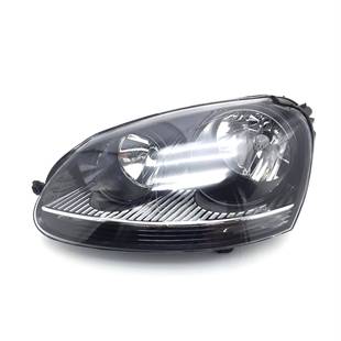 老1速腾前大灯总成白底半黑大ST 06灯前 明1前款 适用于大众06