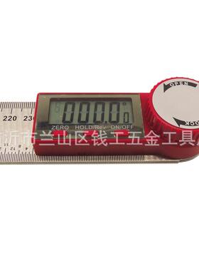 数显角度尺ZYC用不锈器钢电加长角尺木子工量角万功能角度尺