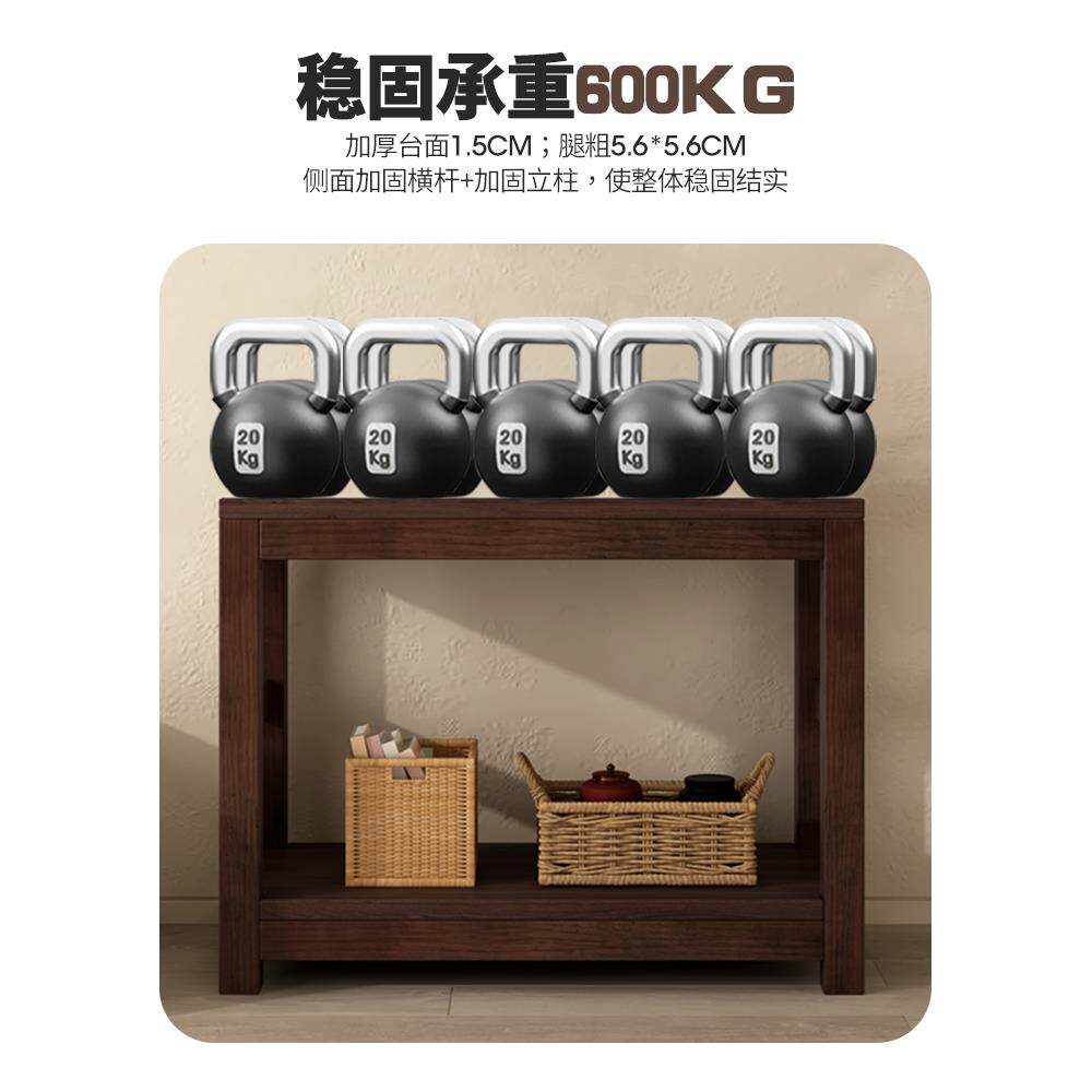 鱼缸承重架子实木底座客厅家用溪流缸支架落地2024新款置物架