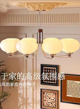 照迎新款法式intaeg中古v客厅吊新中式大气大灯厅主灯护眼94254卧