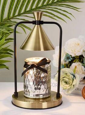 复古香薰蜡烛灯可调光卧电室插浪漫床60813头扩灯内香融蜡室摆件