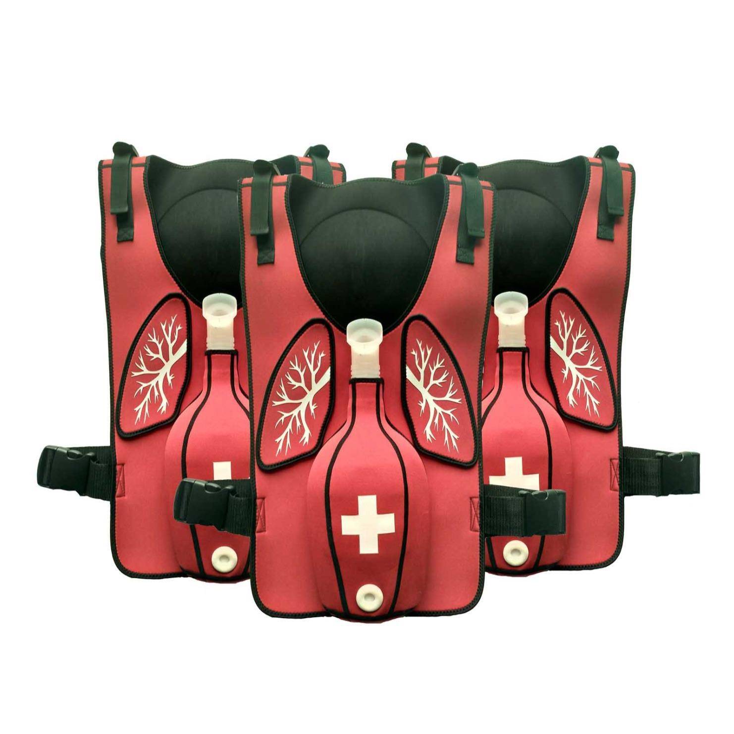 成人679海马姆立克救甲可穿戴梗急阻训练马甲儿童埂塞训练马甲继