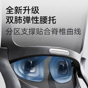 办公椅子位办公室舒久坐电脑椅家用职员会背议工适W6018座椅靠升