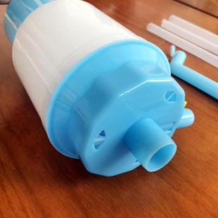 桶装 水器压水器饮水机饮水器手动水压蓝色807器手压水泵便抽携手