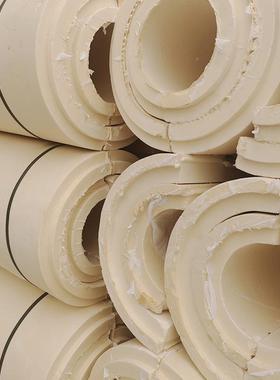 聚氨酯保温管壳发泡PR224墨脲酸酯保冷瓦壳隔热石级B1附管壳I铝箔