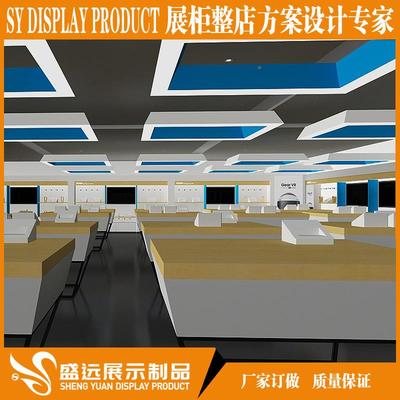 烤家电多层储物多功能中岛台机器人展示流水台台漆饰品231005展柜