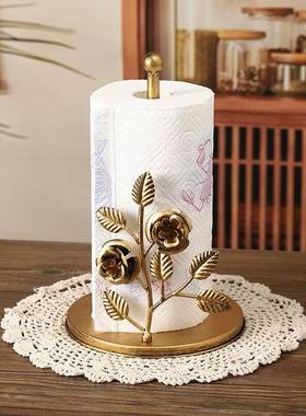 铁立式纸巾桌面抽4231X纸架底架座厅艺客厅收餐纳架家居收纳纸巾