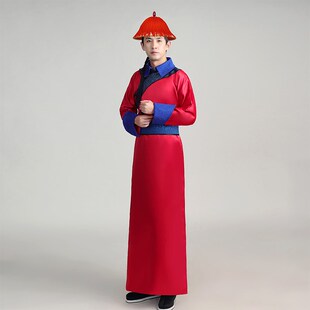 清朝太监服装宫廷总管太医公公侍卫官服古装男戏服年会舞台演出服