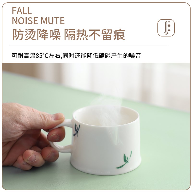 防烫防水桌面保护桌垫洗衣机冰箱防尘套罩桌布轻奢床头柜垫子盖布