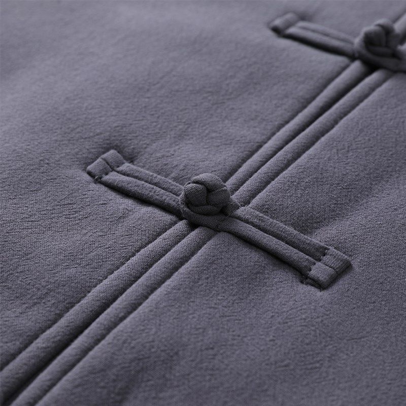 秋冬加绒加厚盘扣唐装衬衫中式复古休闲茶服上衣男士汉服加绒衬衣,男装,唐装,淘宝优惠券,粉丝福利购,淘宝优惠卷