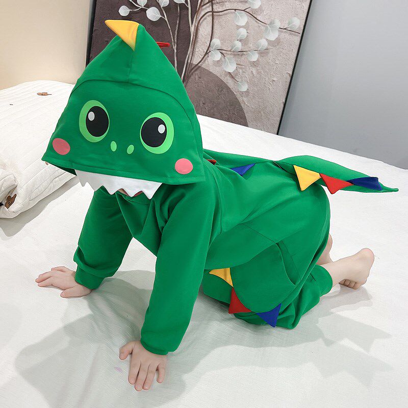 0婴儿小恐龙衣服春秋1岁女童家居服连体衣3宝宝纯棉长袖开扣睡衣,童装/婴儿装/亲子装,家居服连体衣,淘宝优惠券,粉丝福利购,淘宝优惠卷