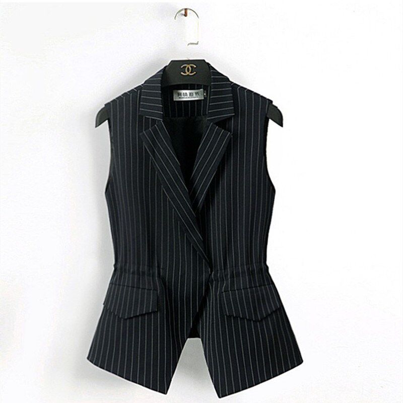 2024新小西装马夹女红色夏收腰百搭无袖马甲女修身显瘦开衫薄外套