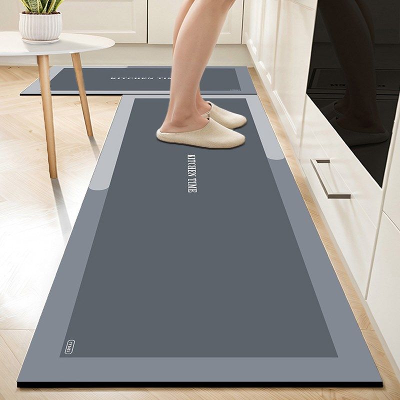 厨房专用地垫新款硅藻泥高端吸水垫防滑防油可擦免洗家用打理耐脏,居家布艺,厨房地垫,淘宝优惠券,粉丝福利购,淘宝优惠卷