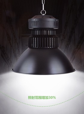 蓝欣超亮鳍片led工矿灯厂房吊灯工厂车间体育馆仓库100W150W200W