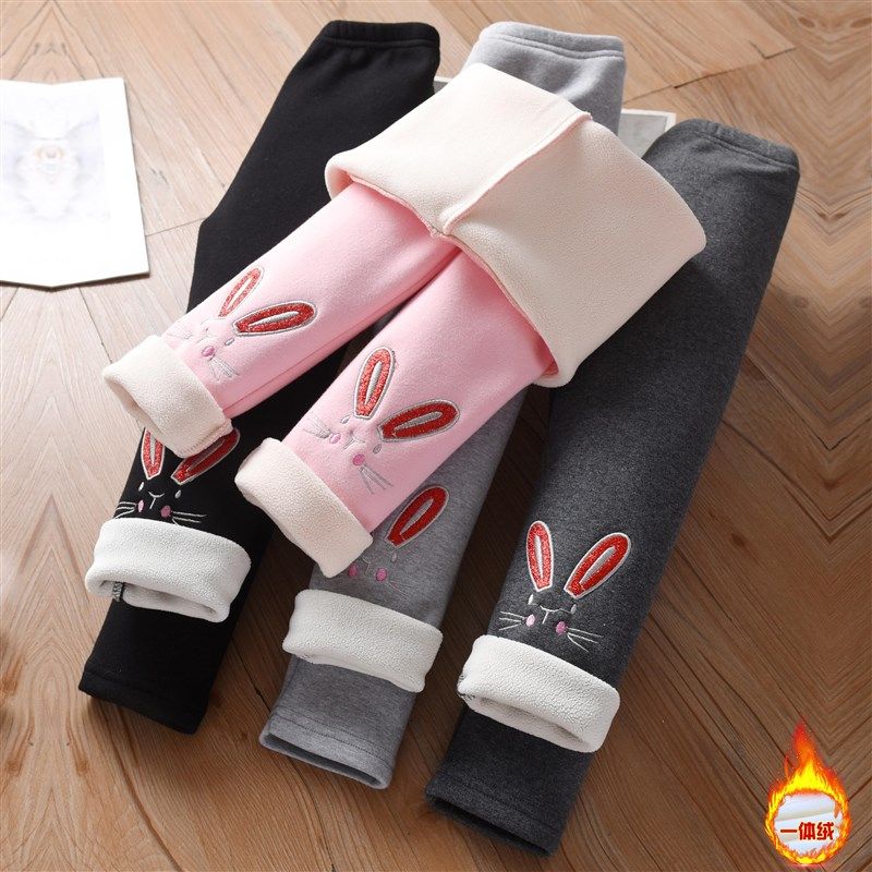 女童加绒打底裤秋冬保暖宝宝裤子外穿加厚一体绒中小儿童冬季长裤,童装/婴儿装/亲子装,裤子,淘宝优惠券,粉丝福利购,淘宝优惠卷