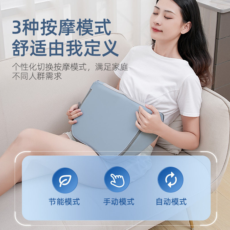 乐摩吧YJ02腰部按摩器颈椎背部按摩仪肩颈按摩枕全身家用按摩靠垫图片