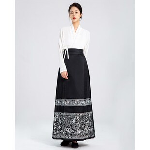 德道汉服-【吉光片羽】明制马面裙新中式国风汉服2023款日常百搭