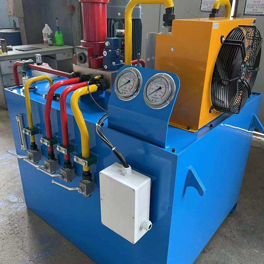 设计制作抛丸机用液压站、山东抛丸机、青岛环保设备用液压系统