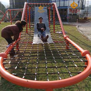 大型户外公园儿童爬网非标游乐设备幼儿园小区攀爬网钻网爬行