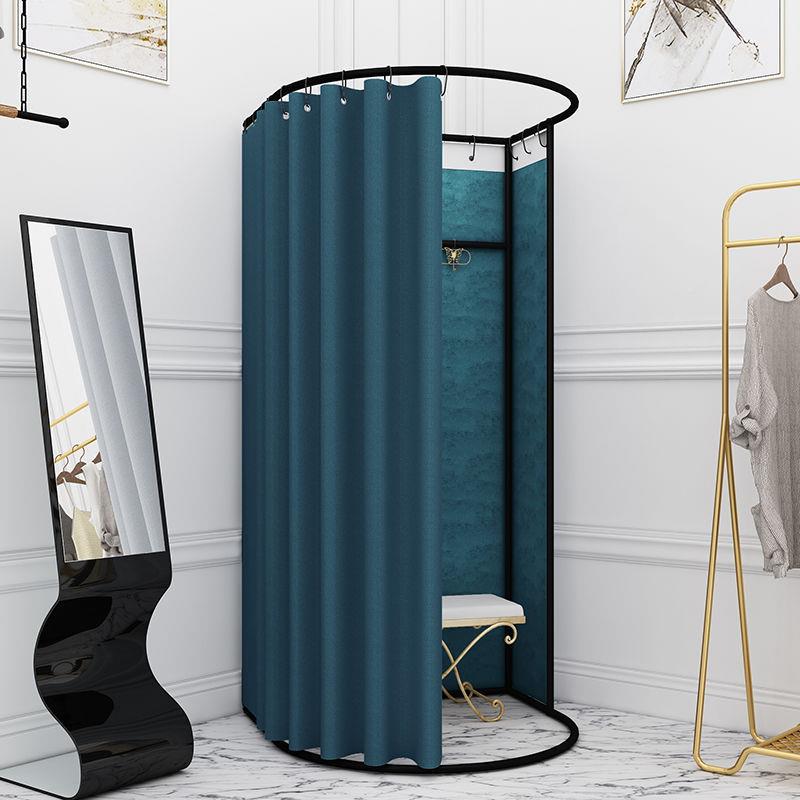 装店商场展试衣服VVK间简易移动换衣间临时可拆卸更示架子衣室门