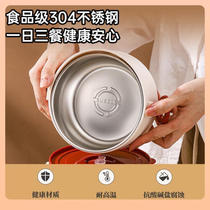 £保温盒班族可微上波炉加热便饭盒便携112家用多层饭盒学当生2