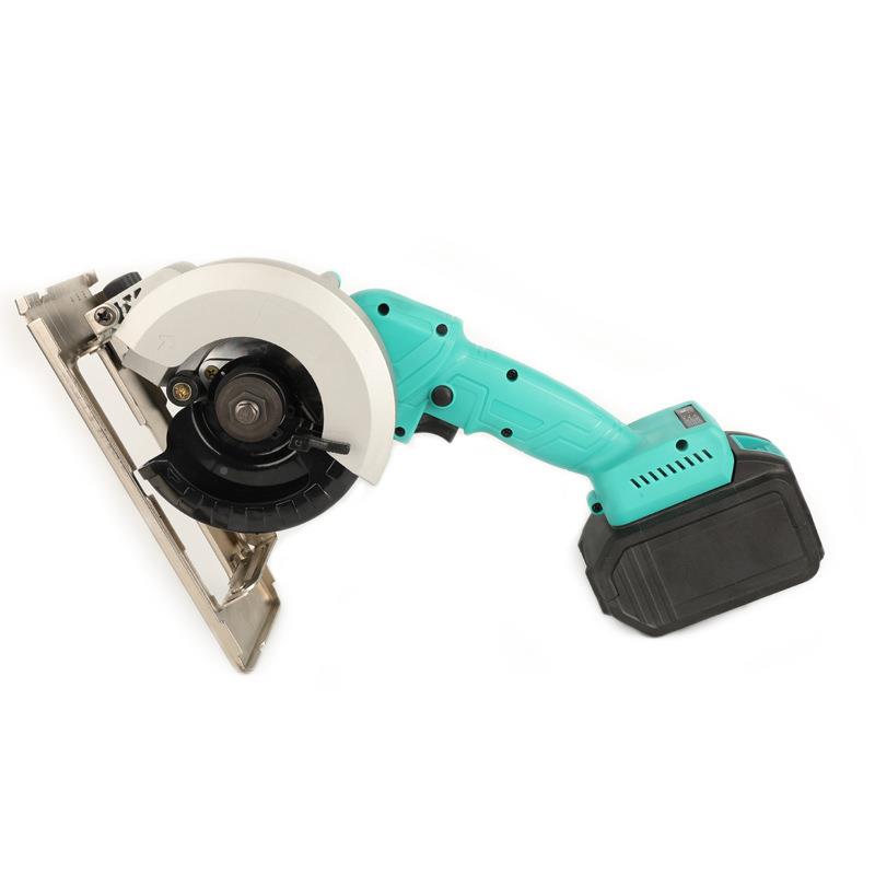 便携式通380用充电木寸工单手锯4/款5锂电电圆手锯提锯石材切割机