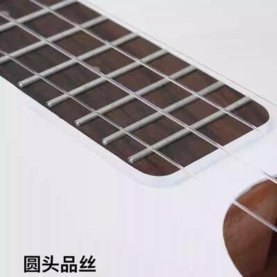 AKMA青春系列-色彩单全实木尤克A里里ONW26寸便携入电箱门小吉他