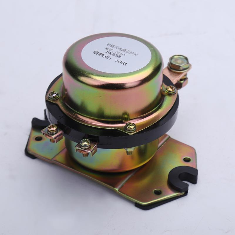 100大电流汽车继电器1V/24V长时827间不发2关热工作A电源总开大功