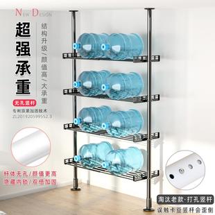 顶天立地免打孔童车置物IIX架客厅具多层板儿自行车宝宝玩车滑收