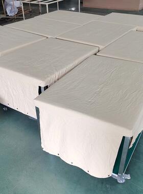 防静双电焊接物式周转架MUN工厂车间流水线移可动带轮料层手推车