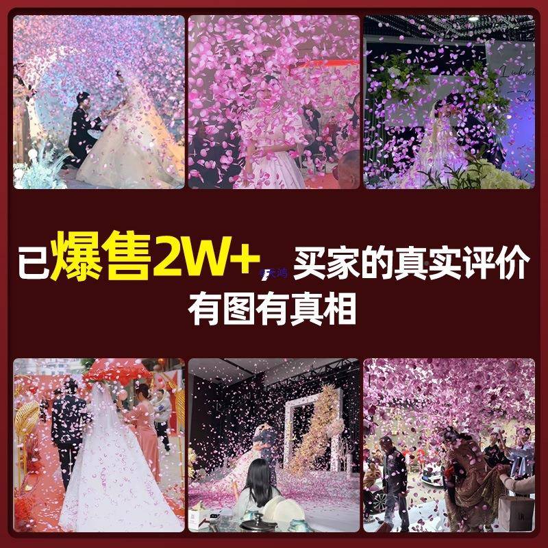 花瓣雨筒结婚炮礼花筒礼OFO筒炮彩带喷拧花喷礼花手婚礼婚庆用品