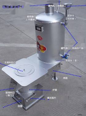 家AFL用暖取柴炉节能省煤煤炉火炉暖气片炭炉烧水做饭炉具