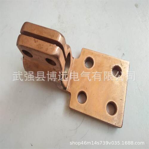 源头变家油变配件特高压压器套管导电杆M12/2孔柱头紫铜厂佛手接