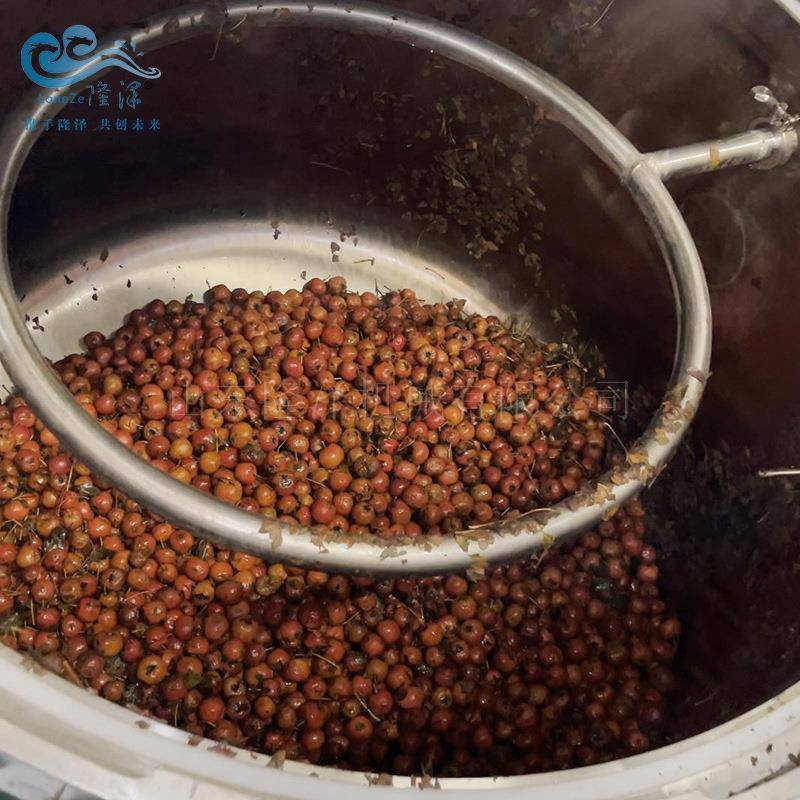 山蒸煮杀青护色丹机果皮山楂蒸煮机器蒸山楂MHD楂设备