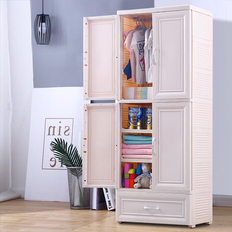 加物UVV厚宝宝衣柜儿童塑收纳柜抽屉式料服整理柜简易衣橱小衣孩